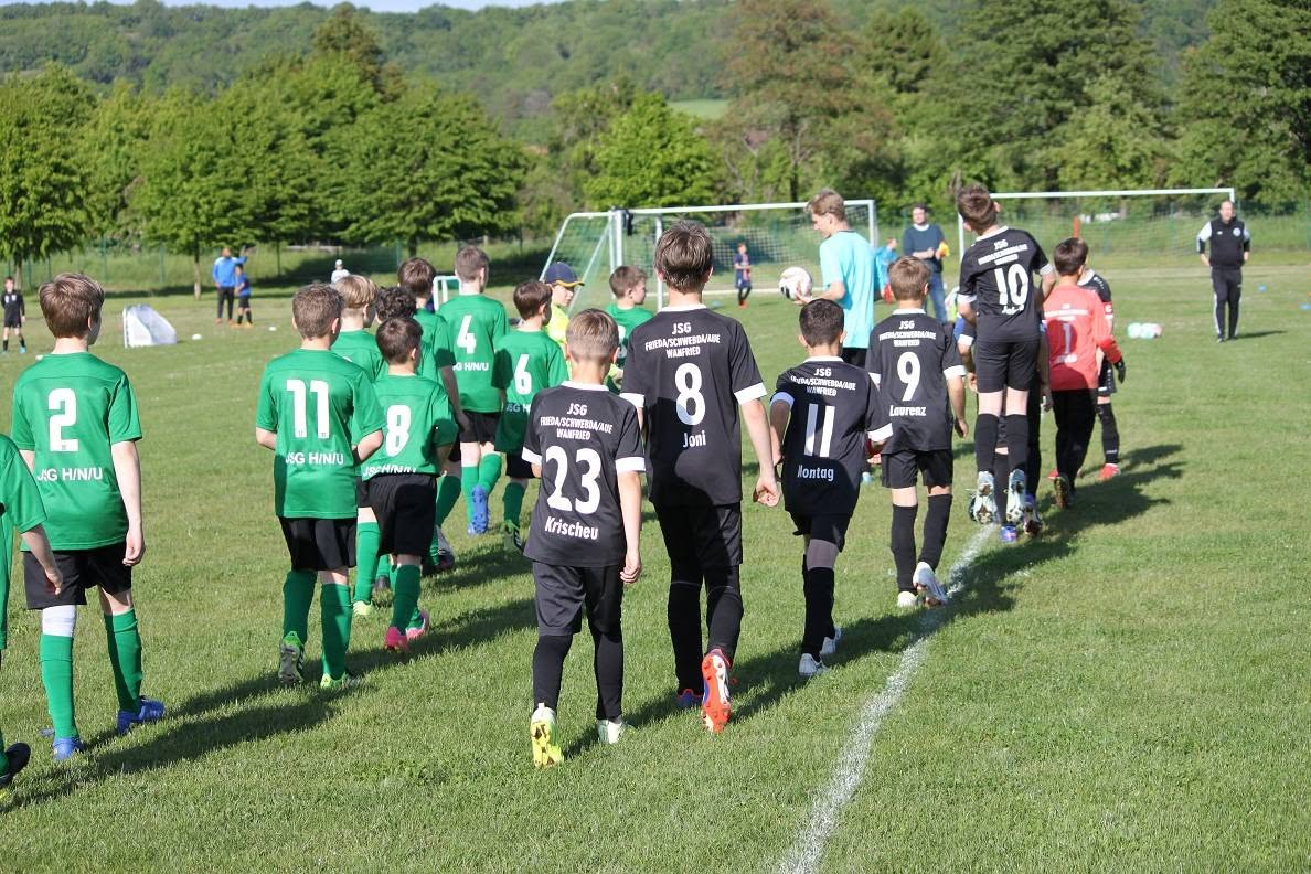 Heimspiel der E1 gegen die JSG HNU