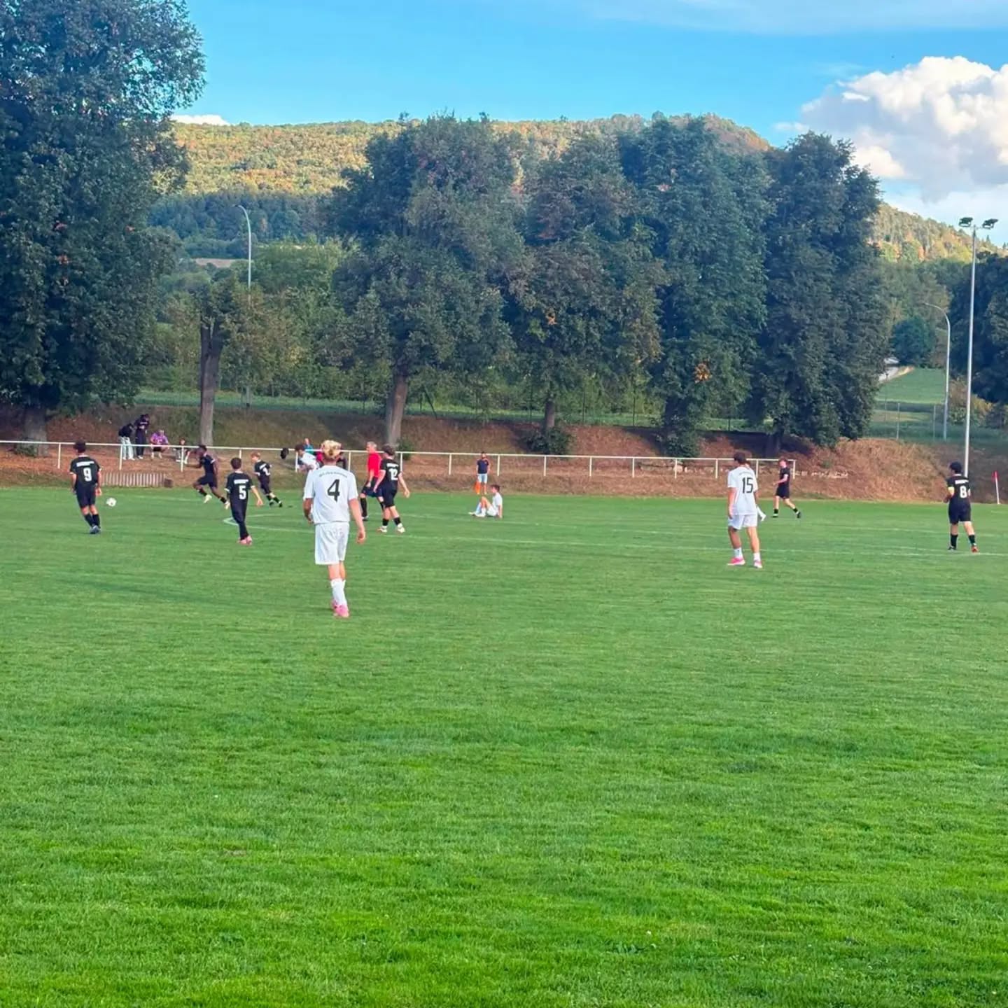 U 18 mit 1. Saisonspiel