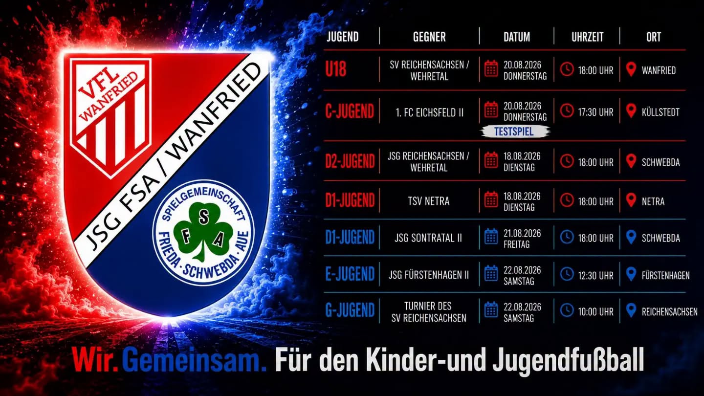 Wochenspielplan bis 23.08.2026